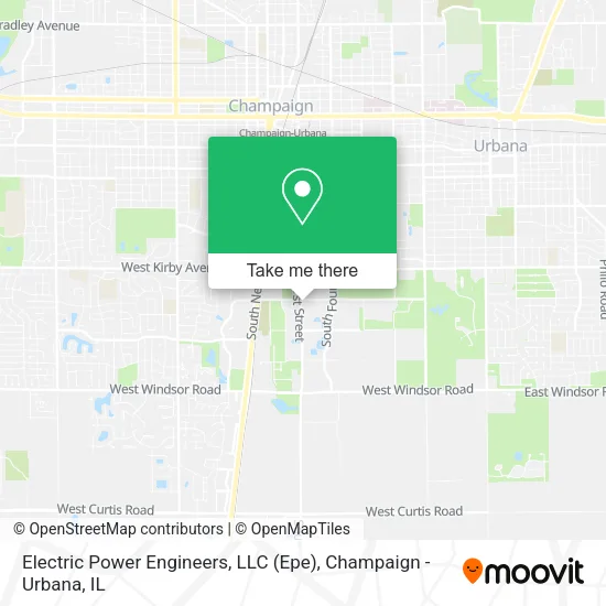 Mapa de Electric Power Engineers, LLC (Epe)