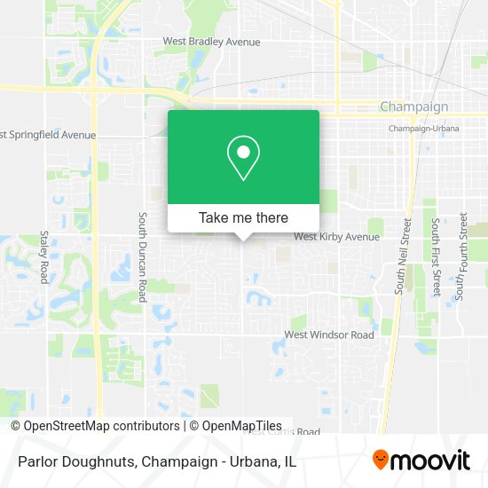 Parlor Doughnuts map