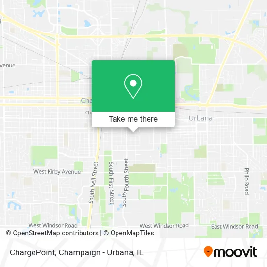 ChargePoint map