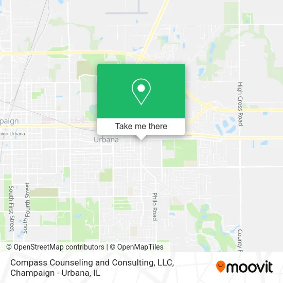 Mapa de Compass Counseling and Consulting, LLC