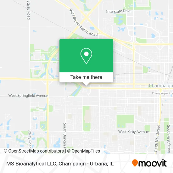 MS Bioanalytical LLC map