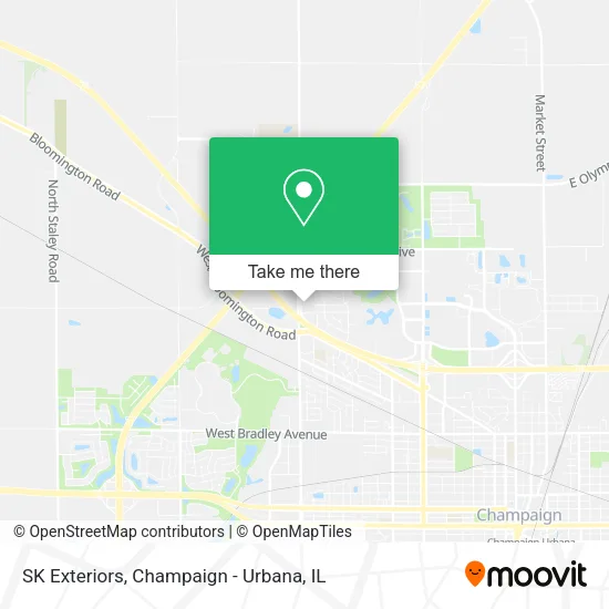 Mapa de SK Exteriors