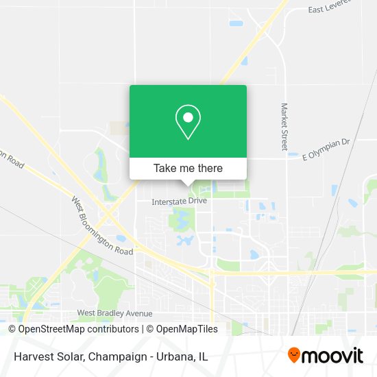 Harvest Solar map