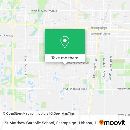 St Matthew Catholic School map