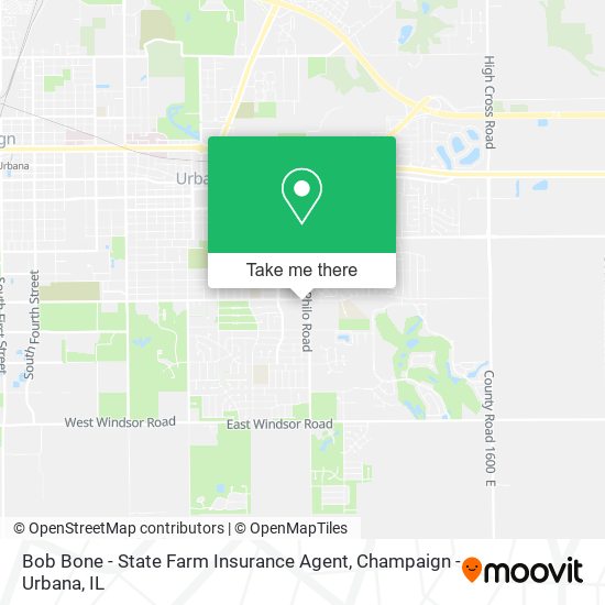 Bob Bone - State Farm Insurance Agent map