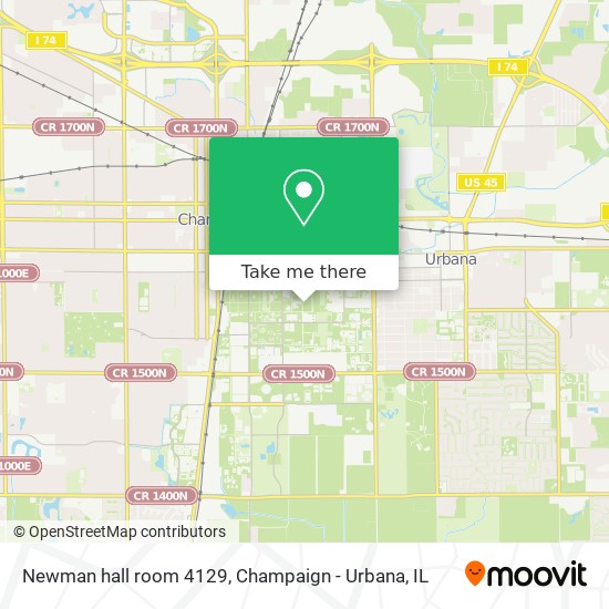 Newman hall room 4129 map