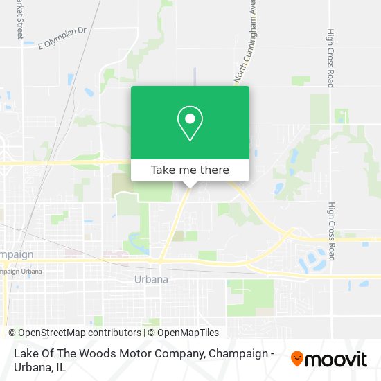 Lake Of The Woods Motor Company map