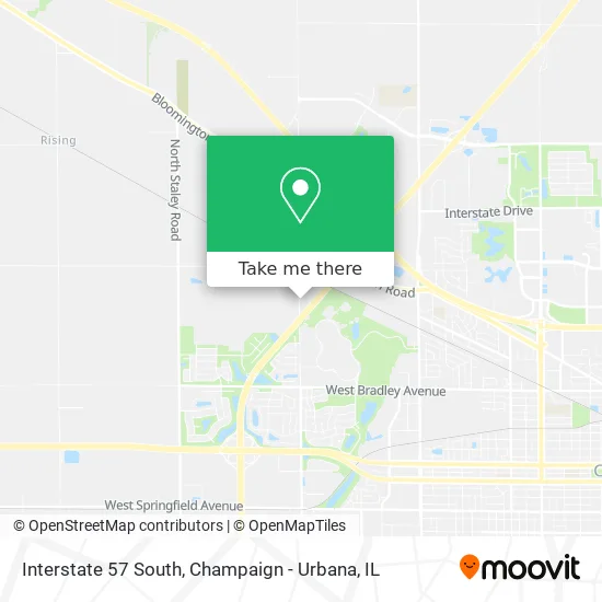 Directions To Interstate 57 How To Get To Interstate 57 South In Champaign Urbana Il By Bus