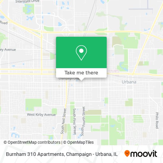 Burnham 310 Apartments map