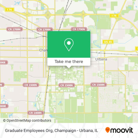 Graduate Employees Org map