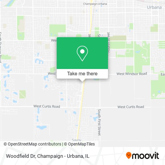 Mapa de Woodfield Dr