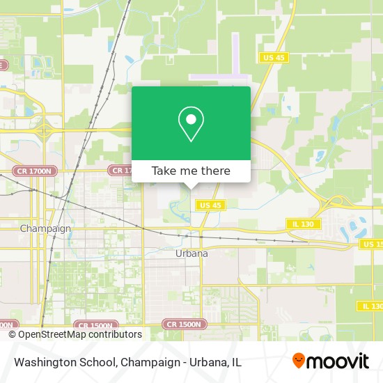 Washington School map