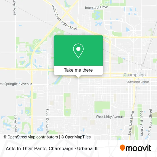 Ants In Their Pants map