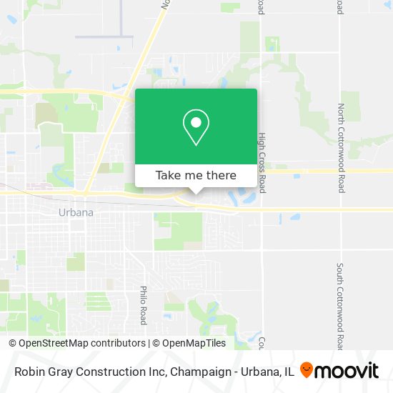 Mapa de Robin Gray Construction Inc