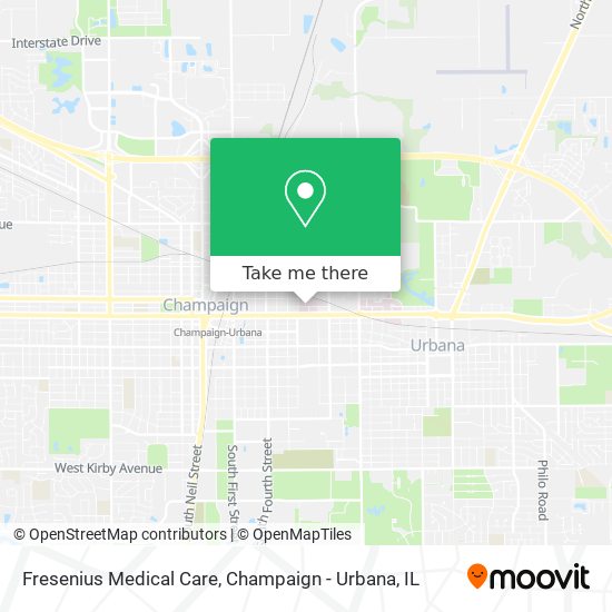 Fresenius Medical Care map