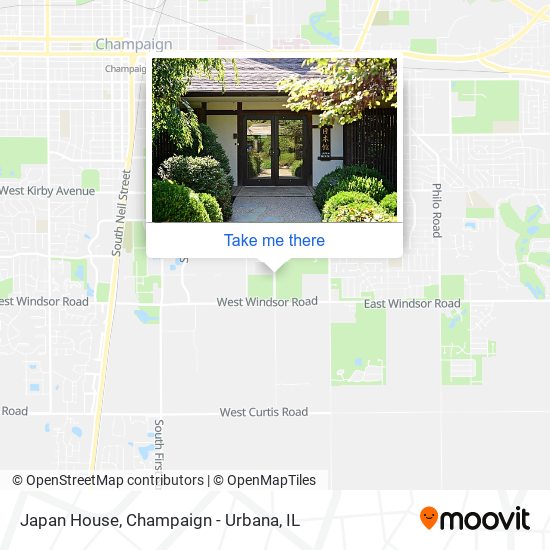 Japan House map