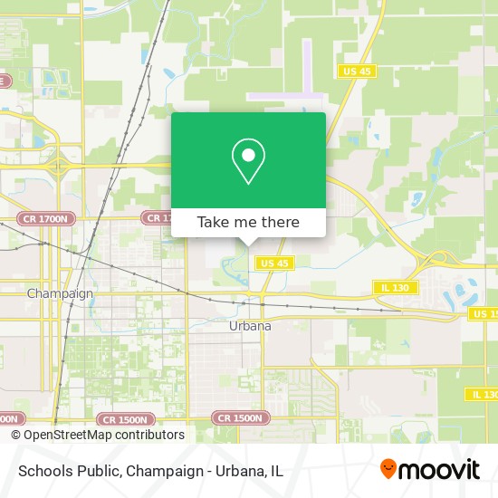 Schools Public map