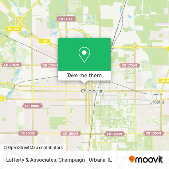 Lafferty & Associates map