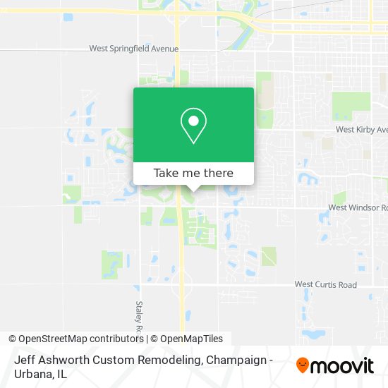 Mapa de Jeff Ashworth Custom Remodeling
