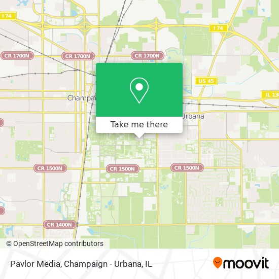 Pavlor Media map