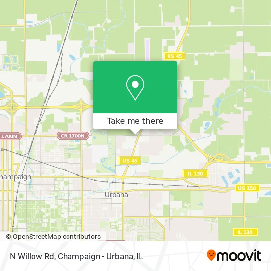 Mapa de N Willow Rd
