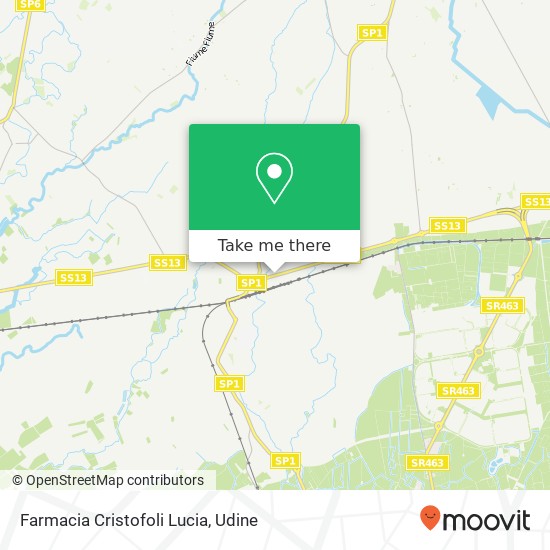 Farmacia Cristofoli Lucia map