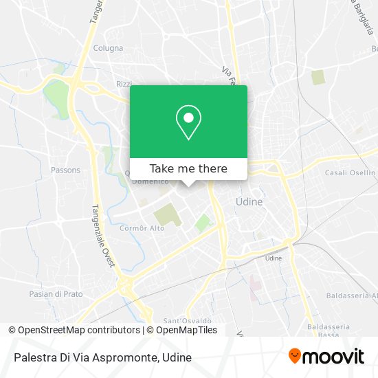 Palestra Di Via Aspromonte map