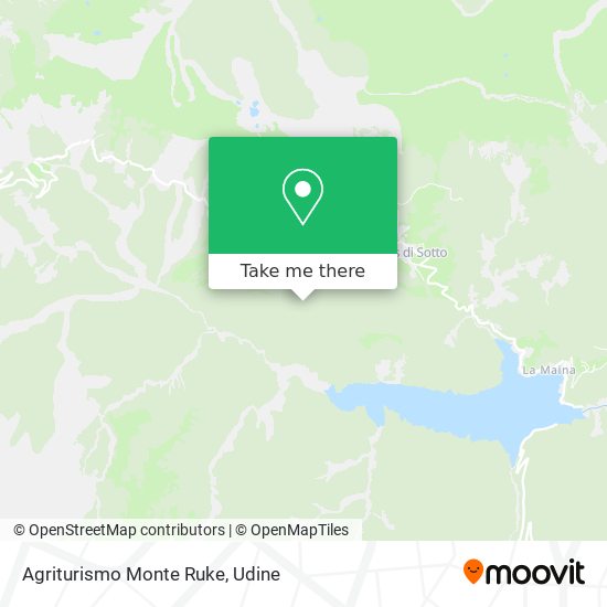 Agriturismo Monte Ruke map