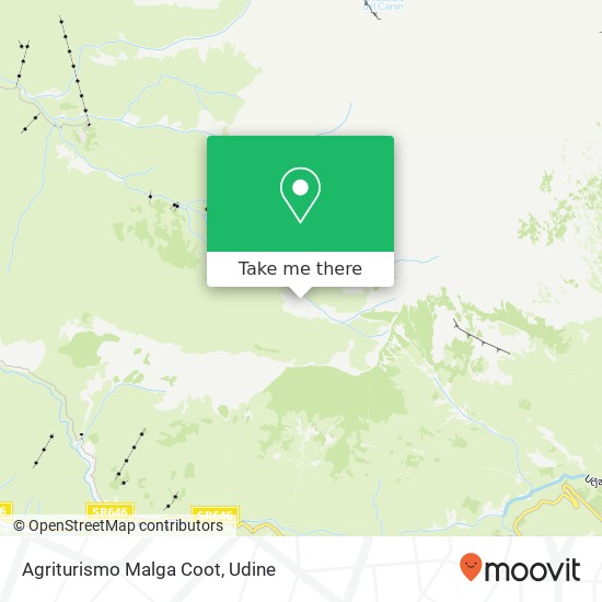 Agriturismo Malga Coot map