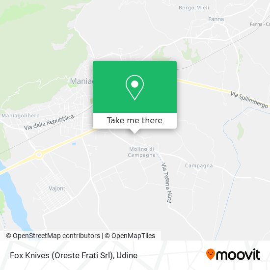 Fox Knives (Oreste Frati Srl) map