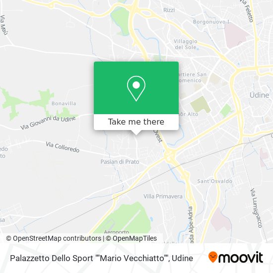 Palazzetto Dello Sport ""Mario Vecchiatto"" map