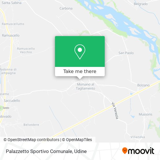 Palazzetto Sportivo Comunale map