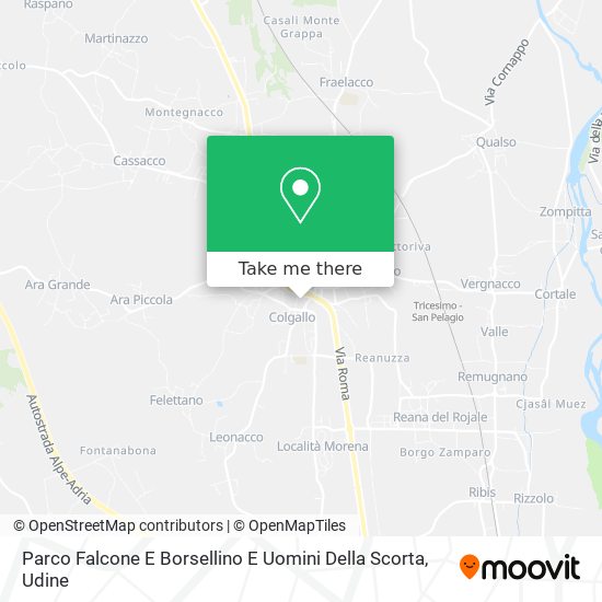 Parco Falcone E Borsellino E Uomini Della Scorta map