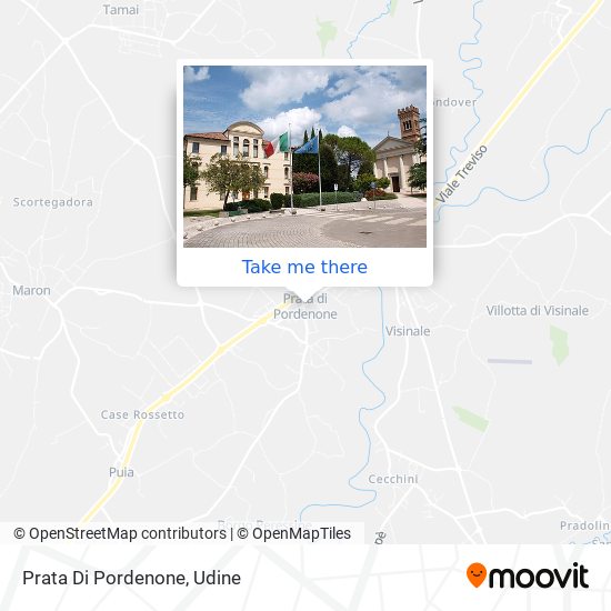 Prata Di Pordenone map