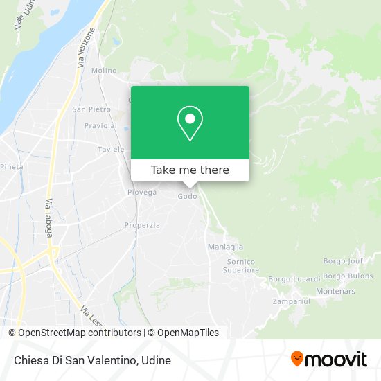 Chiesa Di San Valentino map