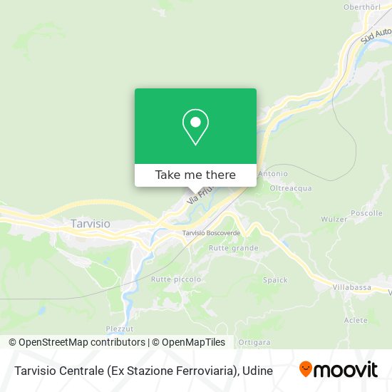 Tarvisio Centrale (Ex Stazione Ferroviaria) map