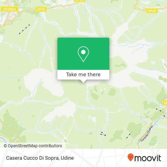 Casera Cucco Di Sopra map