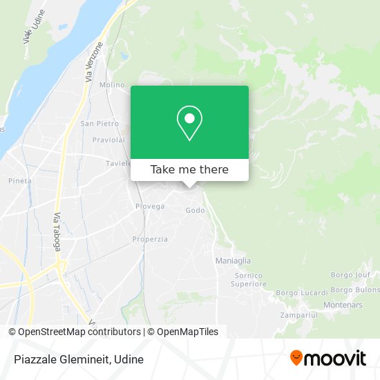 Piazzale Glemineit map