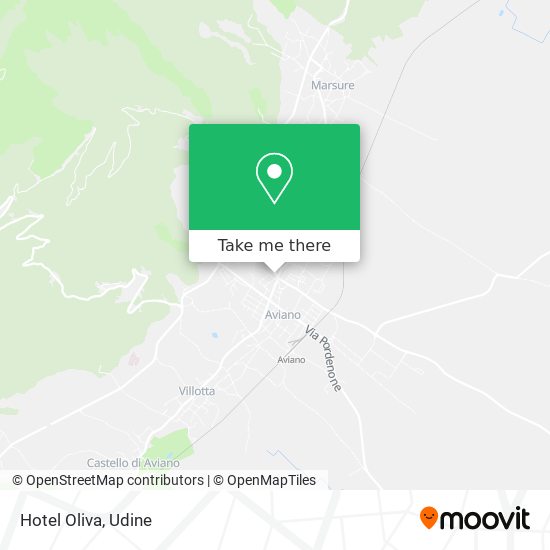 Hotel Oliva map