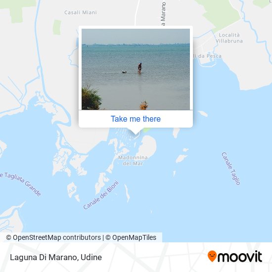 Laguna Di Marano map