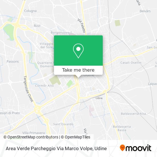 Area Verde Parcheggio Via Marco Volpe map