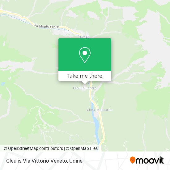 Cleulis Via Vittorio Veneto map