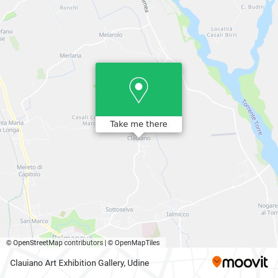Clauiano Art Exhibition Gallery map