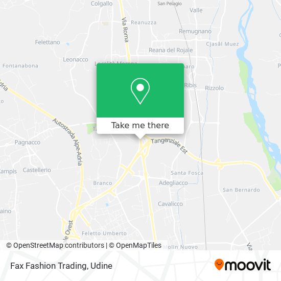 Fax Fashion Trading map