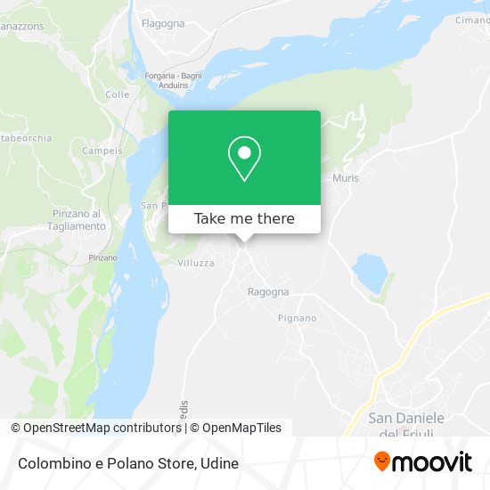 Colombino e Polano Store map