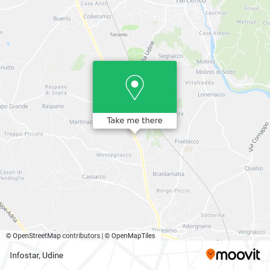 Infostar map