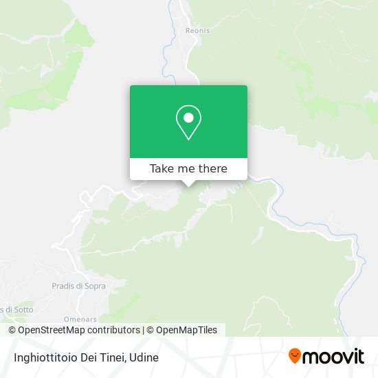 Inghiottitoio Dei Tinei map