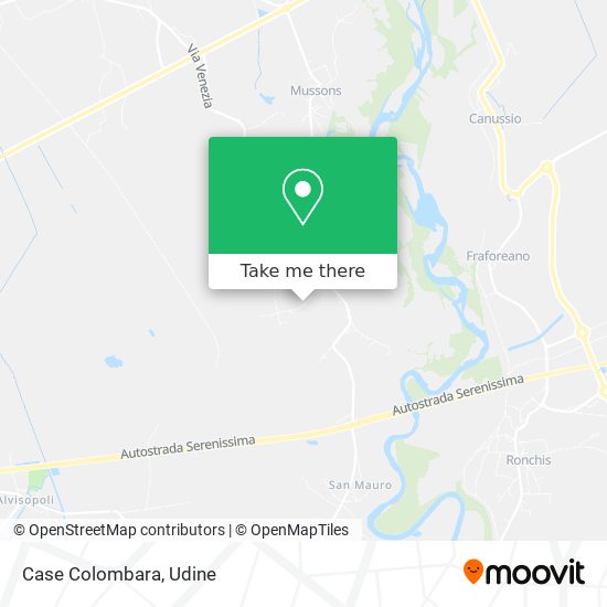 Case Colombara map