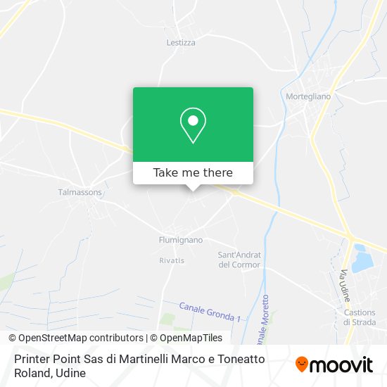 Printer Point Sas di Martinelli Marco e Toneatto Roland map