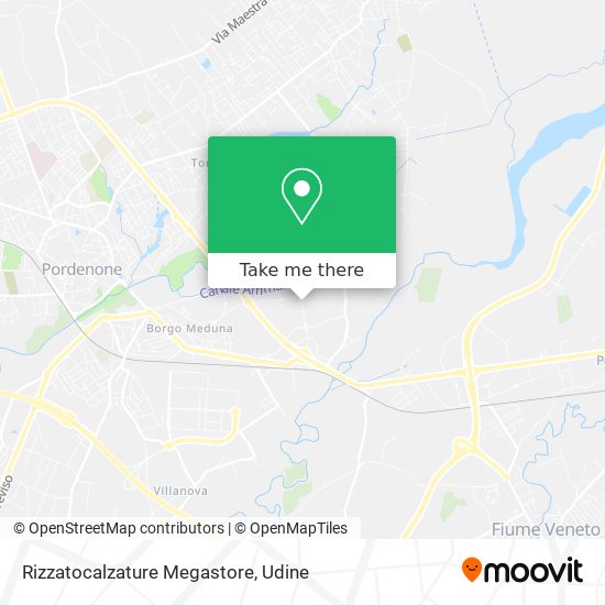 Rizzatocalzature Megastore map